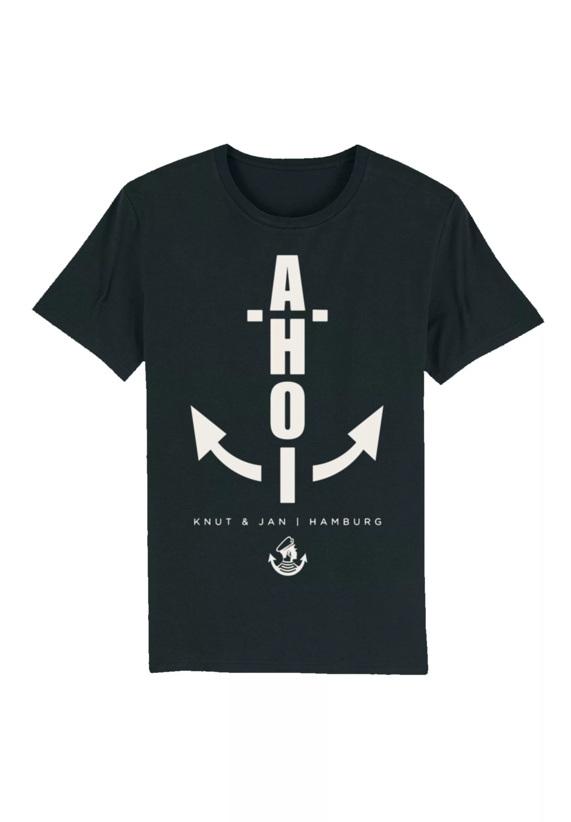 F4NT4STIC T-Shirt "Ahoi Anker Knut & Jan Hamburg", Premium Qualität günstig online kaufen