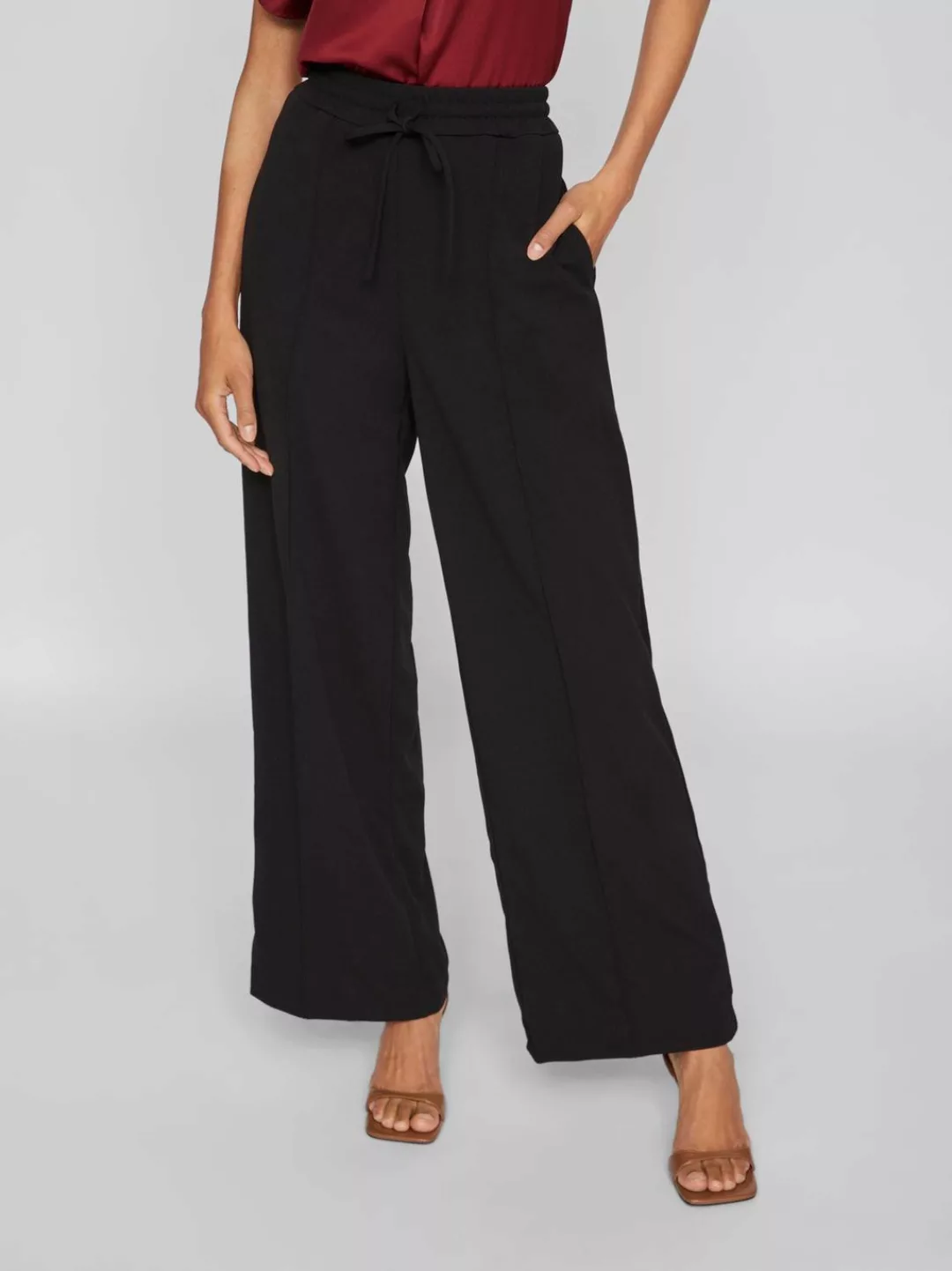 Vila Schlupfhose "VICLUA HW WIDE PANTS-NOOS" günstig online kaufen