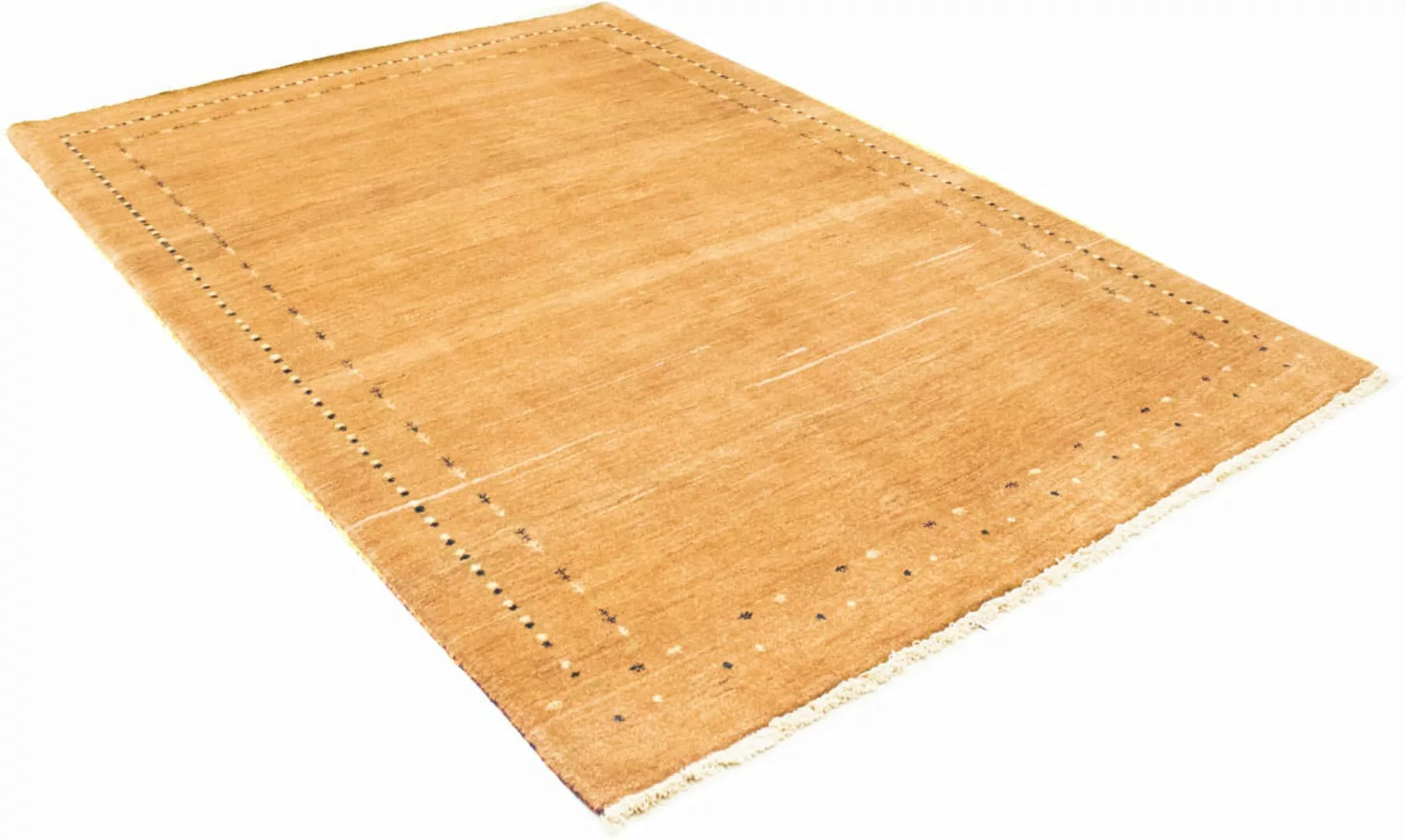 morgenland Wollteppich »Loribaft Minimal Beige 243 x 170 cm«, rechteckig, U günstig online kaufen