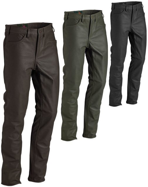 La Chasse® Lederhose Jagd Lederhose aus Büffelleder Herren strapazierfähig günstig online kaufen