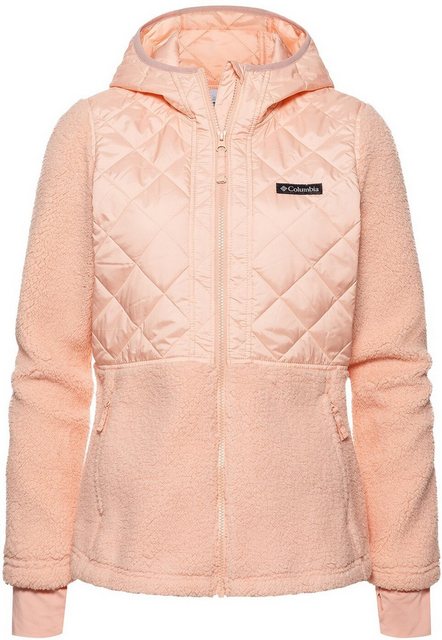 Columbia Rollkragenpullover Crested Peak Full Zip PEACH BLOSSOM günstig online kaufen