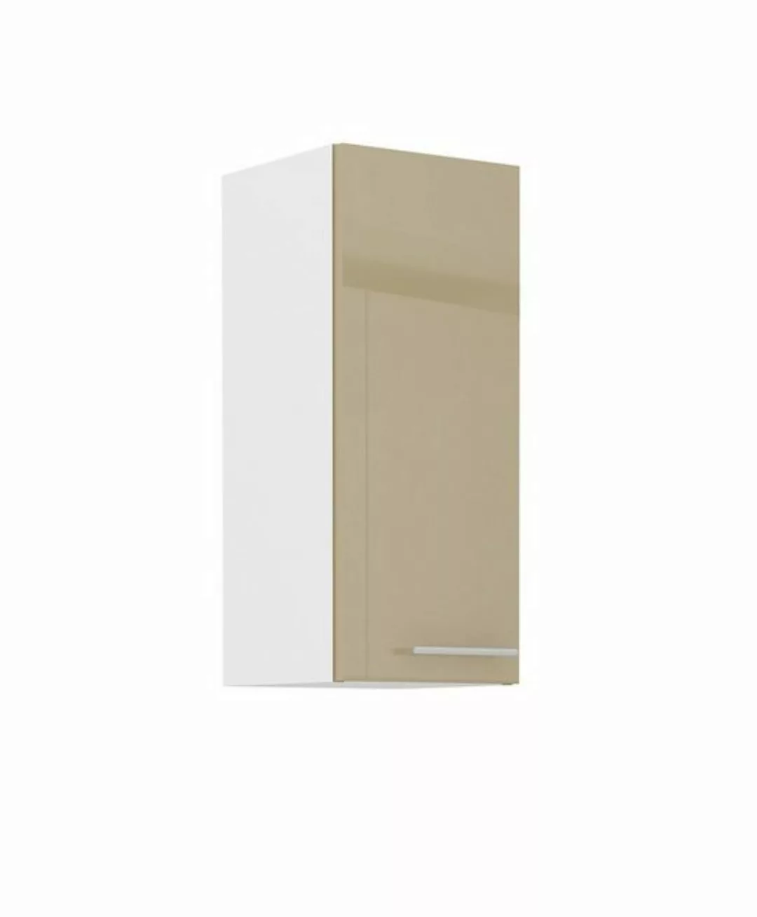 Küchen-Preisbombe Hängeschrank 30 cm Küche Lara Cappuccino Hochglanz Küchen günstig online kaufen