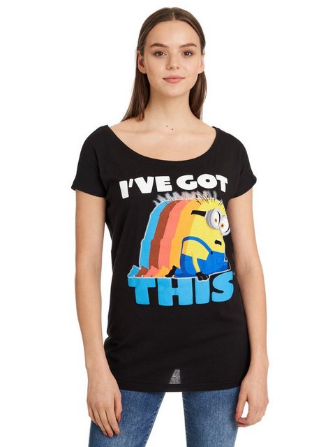 Minions I've Got This Damen Loose-Shirt schwarz günstig online kaufen