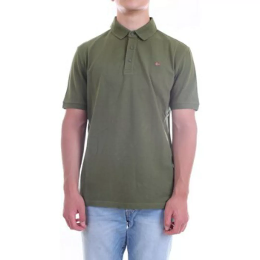 Napapijri  Poloshirt NP0A4FUO Polo Mann Grün günstig online kaufen