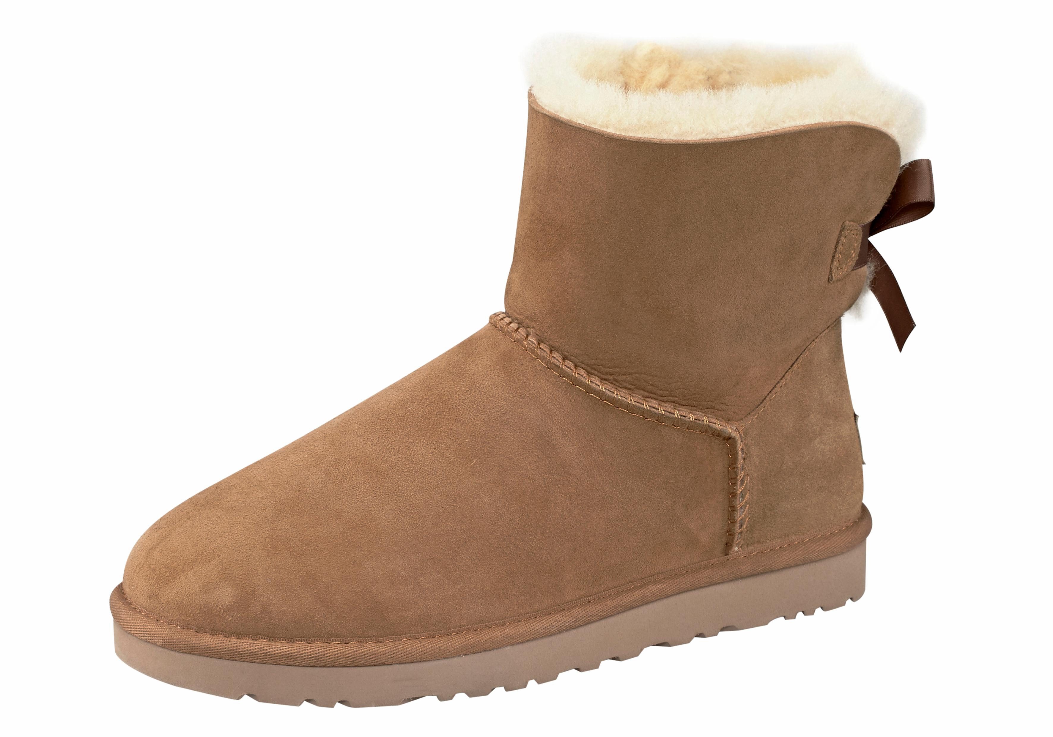 UGG Schlupfboots "Mini Bailey Bow 2", mit dekorativer Schleife günstig online kaufen