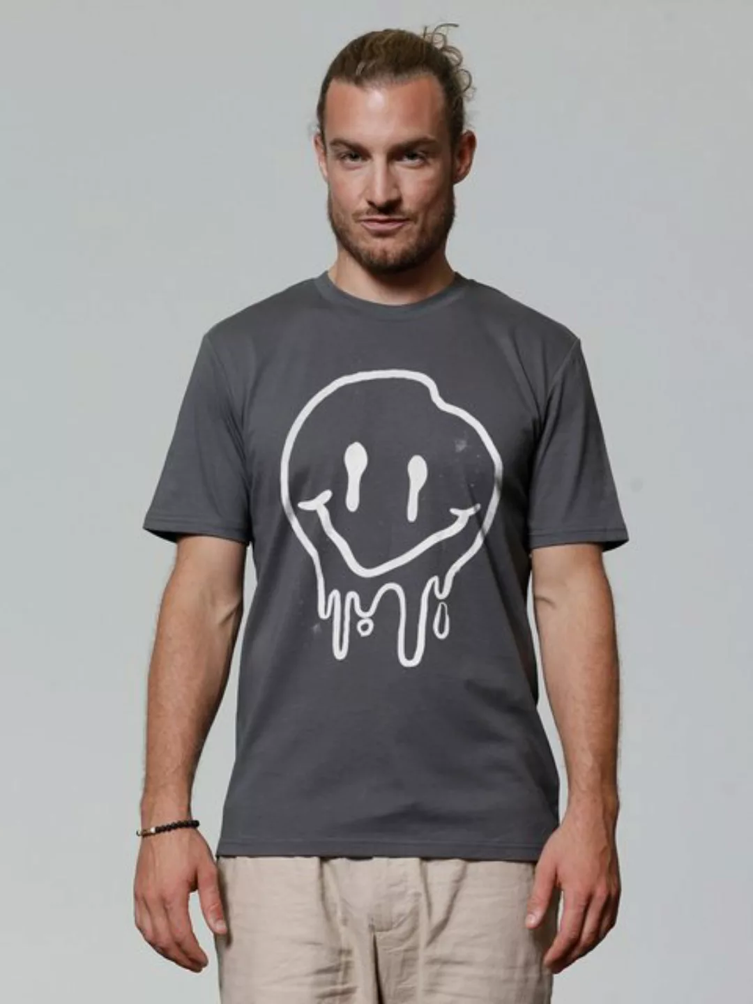 wat? Apparel Print-Shirt Smiley (1-tlg) günstig online kaufen