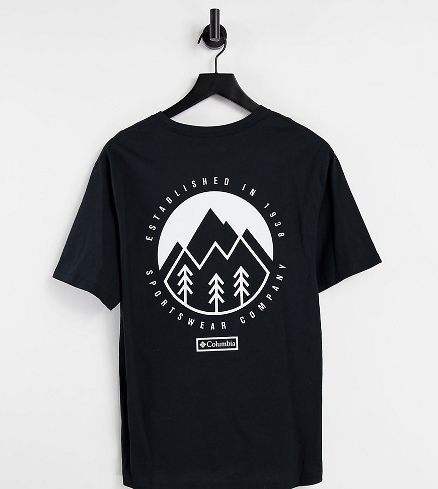 Columbia – Tillamook – T-Shirt in Schwarz, exklusiv bei ASOS günstig online kaufen