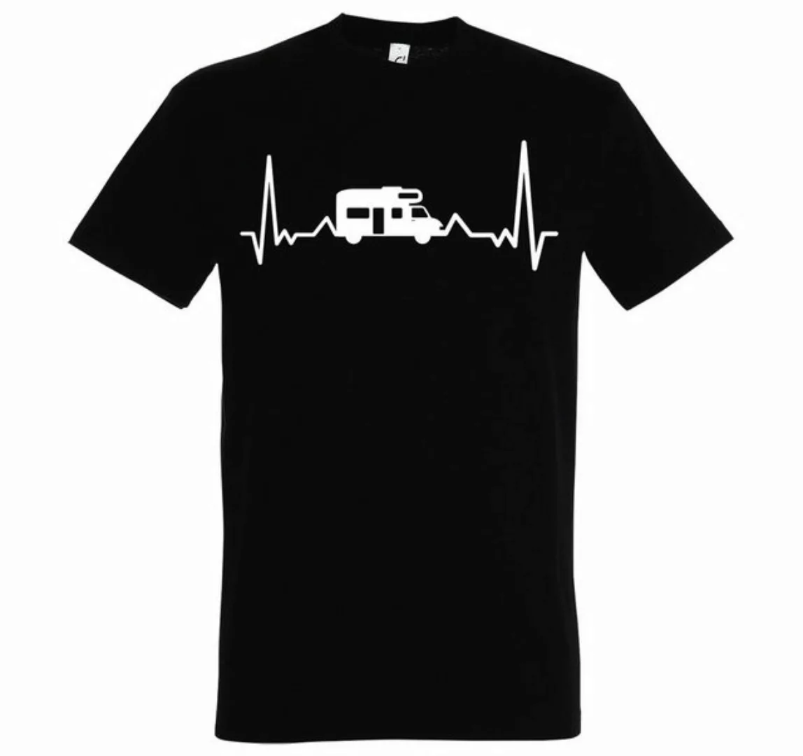 Youth Designz T-Shirt Camping Herzschlag Herren Shirt mit lutsigem Frondruc günstig online kaufen