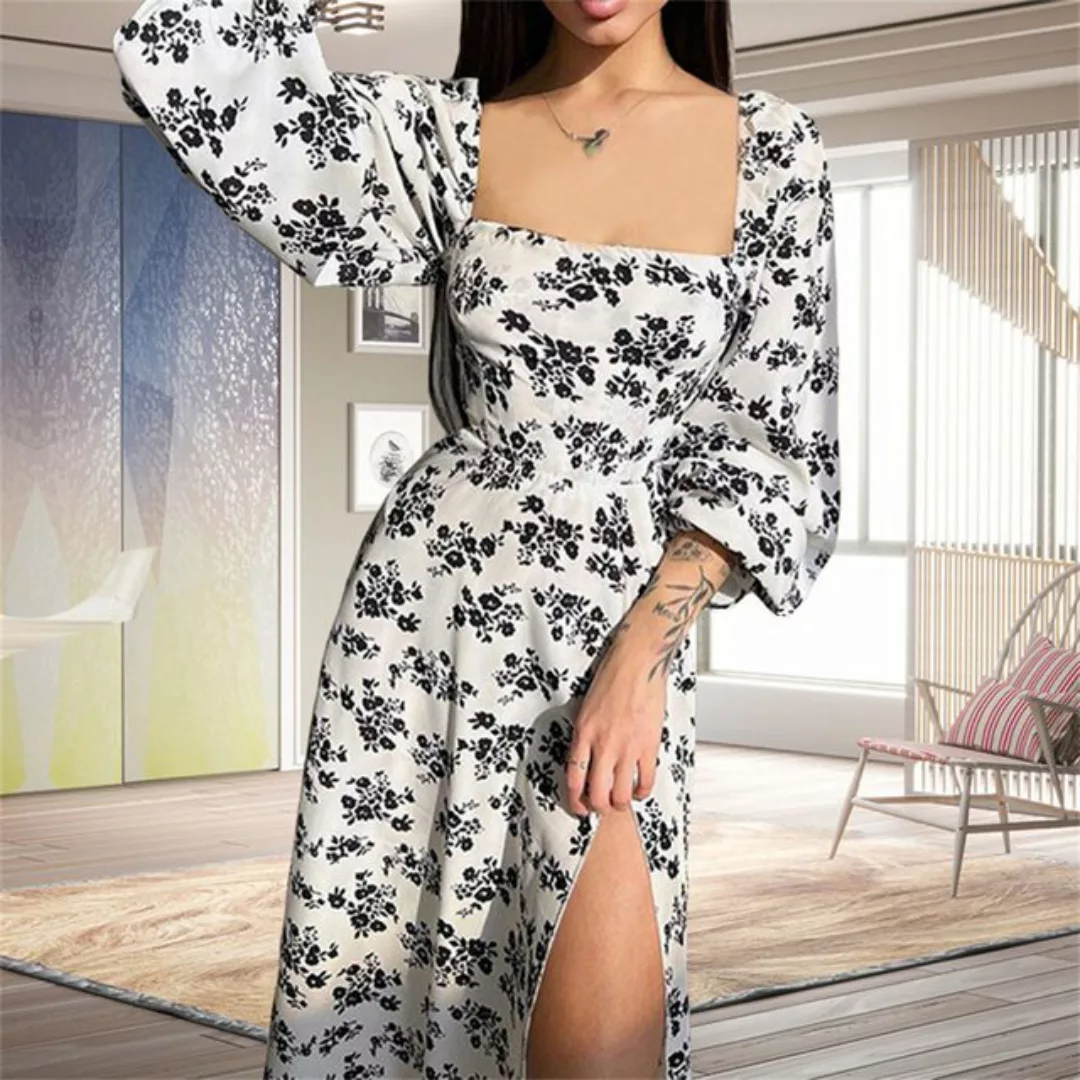 AFAZ New Trading UG Maxirock Damenmode sexy Schlitz langes Freizeitkleid günstig online kaufen