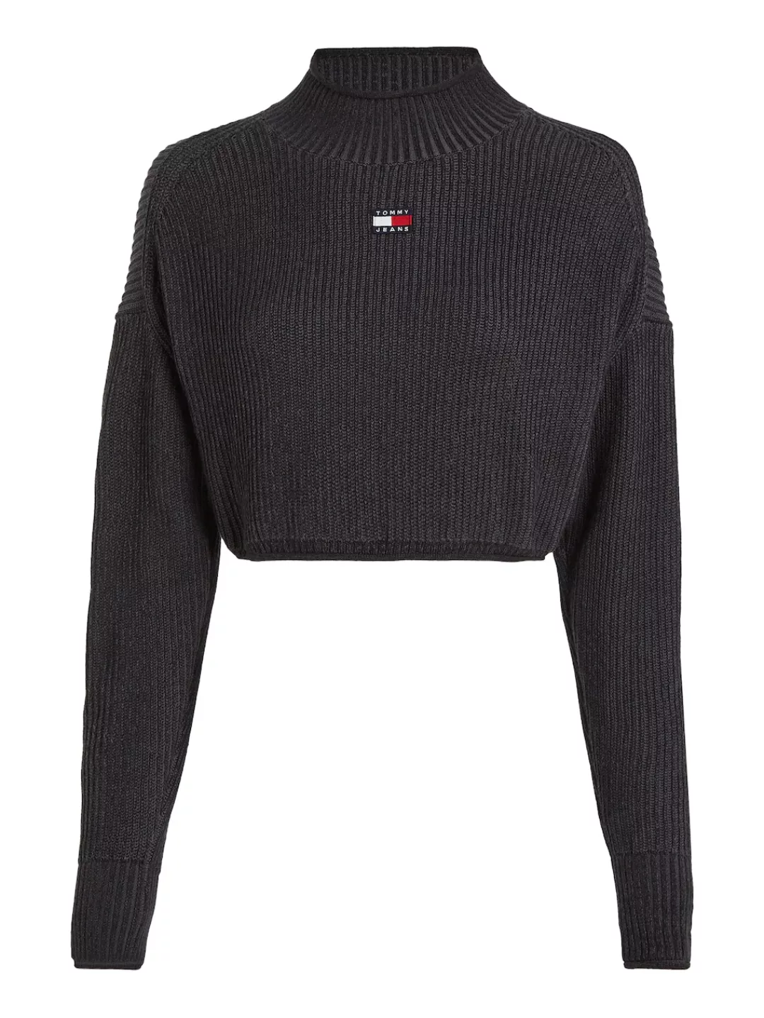 Tommy Jeans Strickpullover "TJW GARMENT DYE BADGE SWEATER", mit Logosticker günstig online kaufen