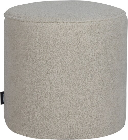 WOOOD Hocker "Sara", weich gepolstert, runde Form, H 46 cm x Ø 46 cm günstig online kaufen