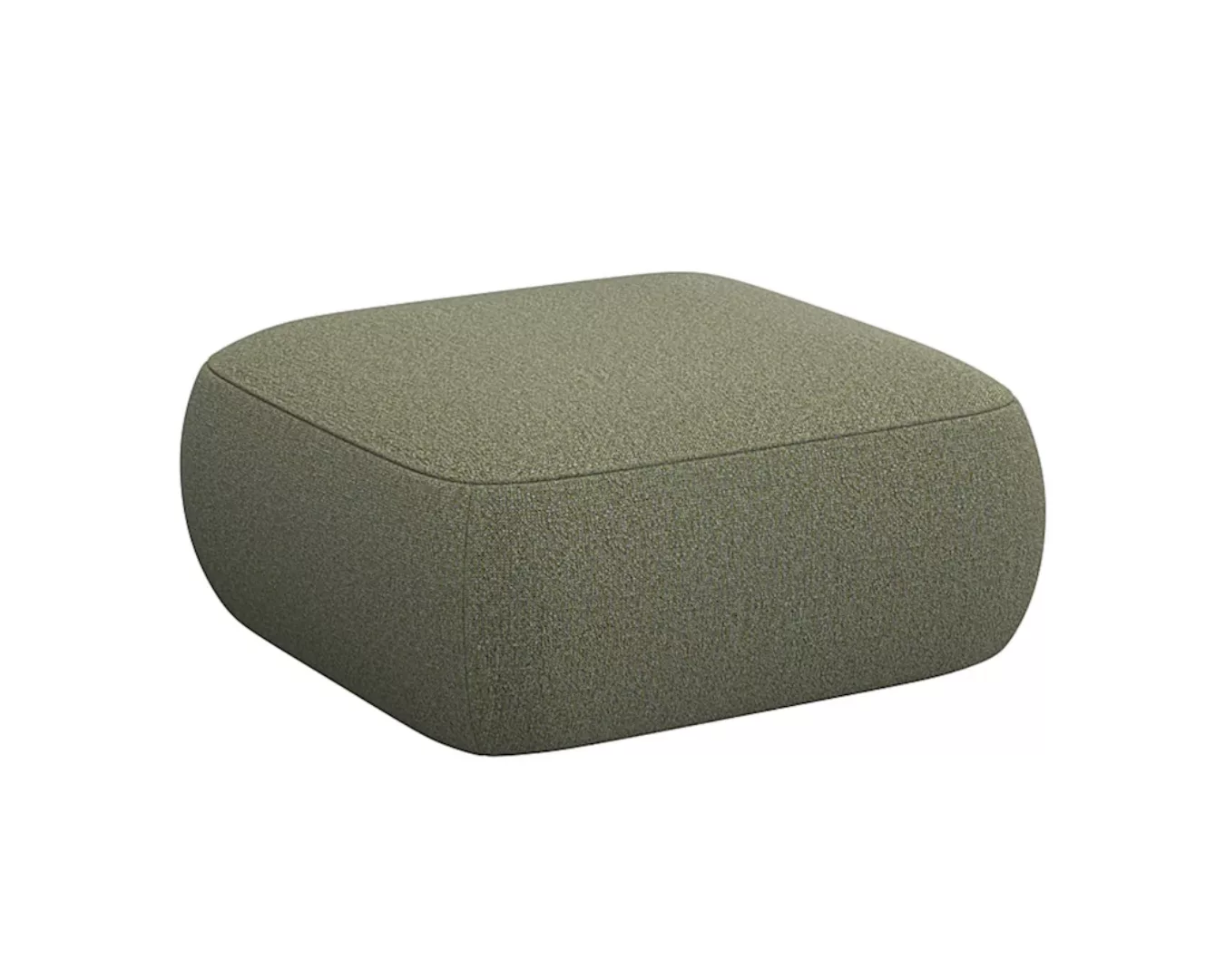 FLEXLUX Pouf »Torino, rund, bodennah, Sitzhocker, Polsterhocker«, Modernes, günstig online kaufen