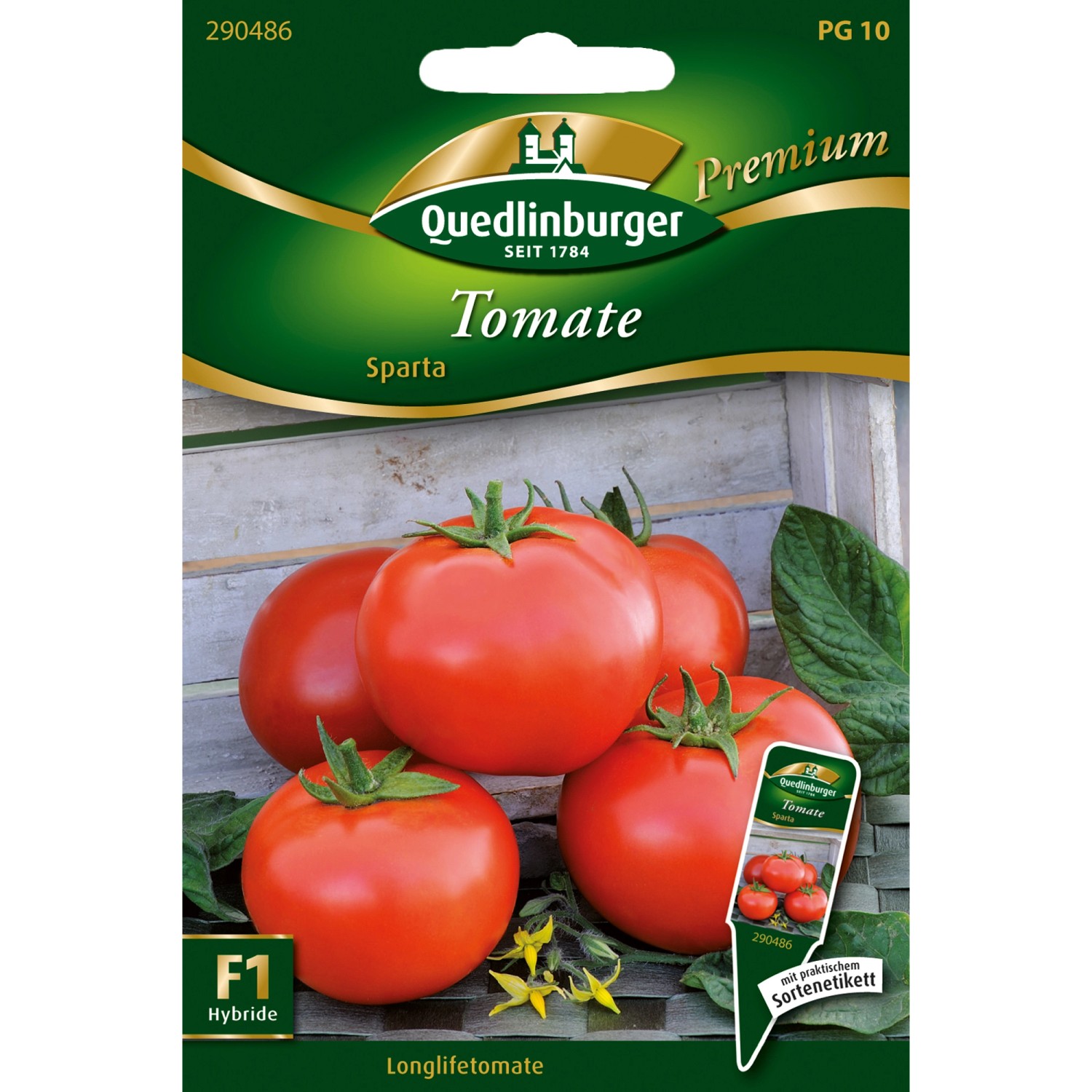 Quedlinburger Stab-Tomaten Sparta Loses Saatgut günstig online kaufen