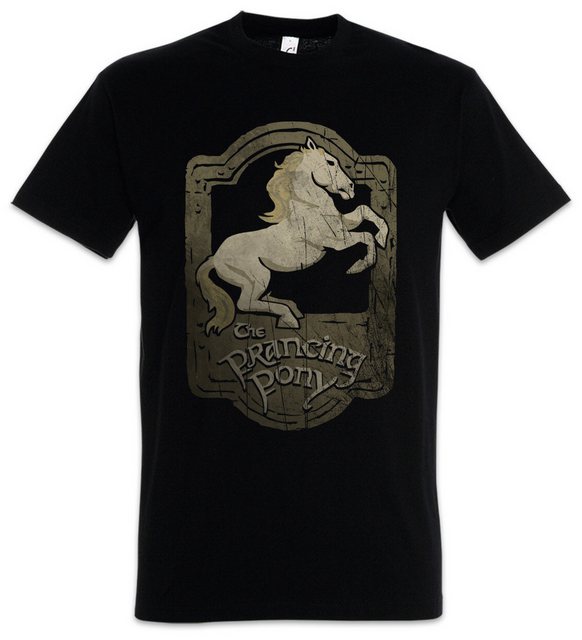 Urban Backwoods Print-Shirt Prancing Pony Herren T-Shirt Herr Lord Zum der günstig online kaufen