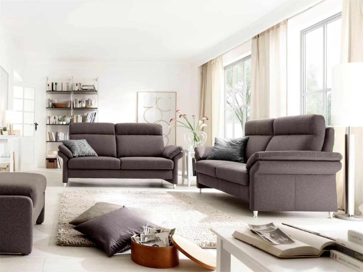 Home affaire Polstergarnitur »Mailand«, Set: 3-Sitzer, 2-Sitzer und Sessel, günstig online kaufen