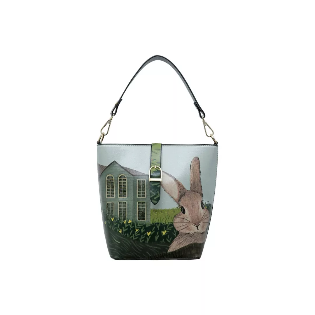 DOGO Handtasche "Damen Bucket Bag Going on an Adventure Vegan Damen Umhänge günstig online kaufen