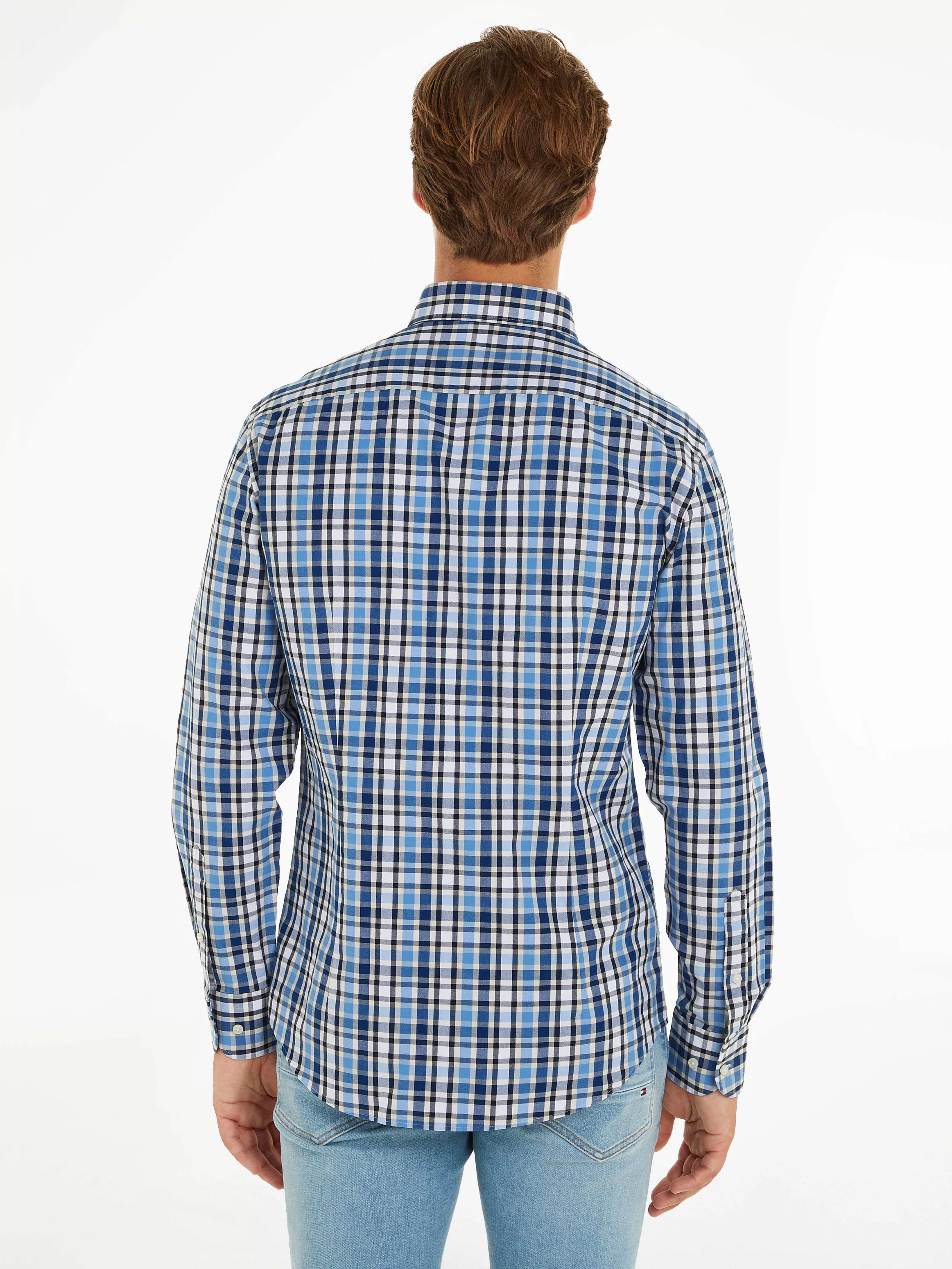 Tommy Hilfiger Langarmhemd "CL-W OXFORD MULTI GINGHAM SF" günstig online kaufen