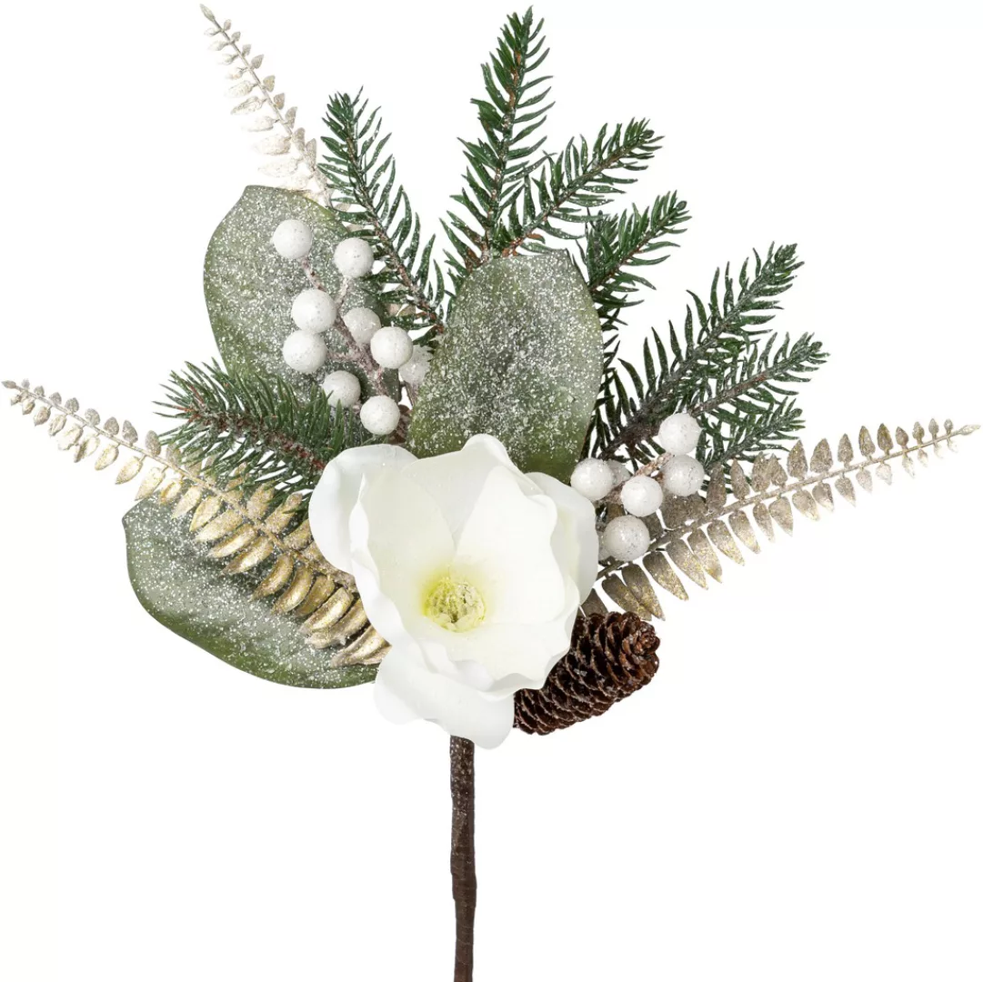 Creativ green Winterliche Kunstpflanze "Weihnachtsdeko", Bouquet aus versch günstig online kaufen