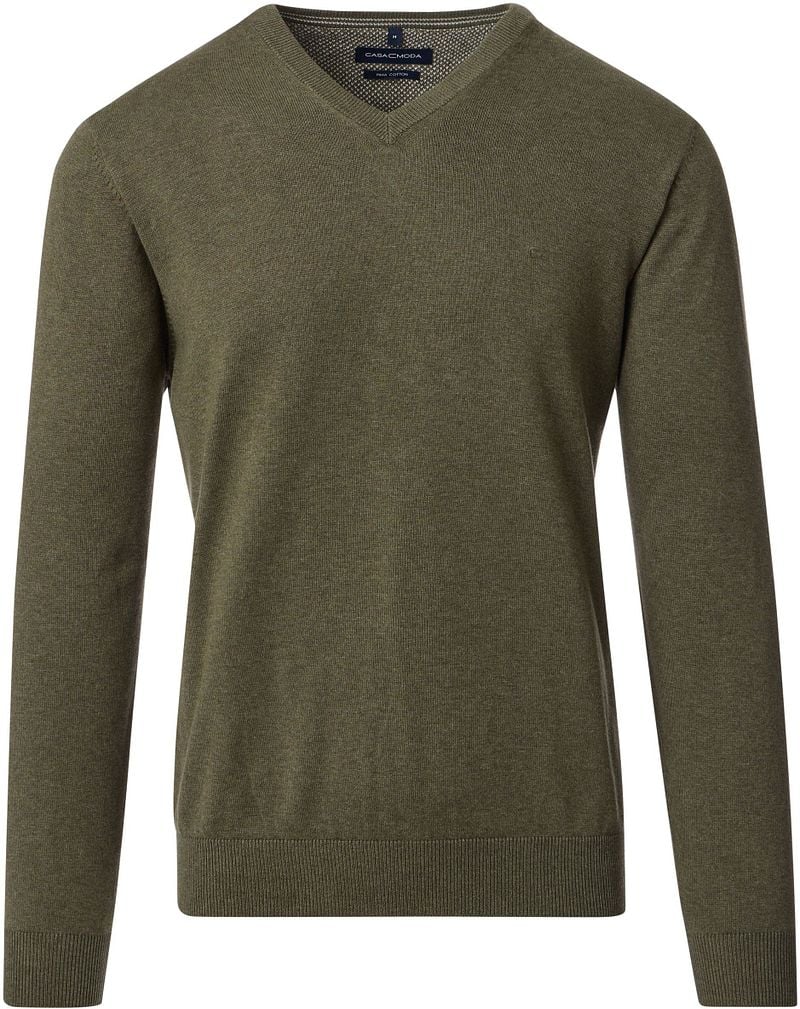 Casa Moda Pullover Olivgrün - Größe XXL günstig online kaufen