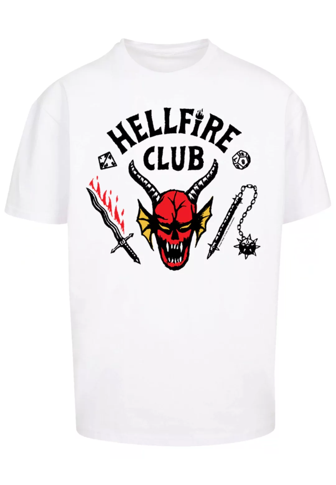 F4NT4STIC T-Shirt "Stranger Things Hellfire Club", Premium Qualität günstig online kaufen