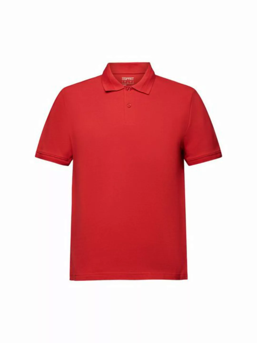 Esprit Poloshirt Poloshirt aus Baumwoll-Piqué günstig online kaufen