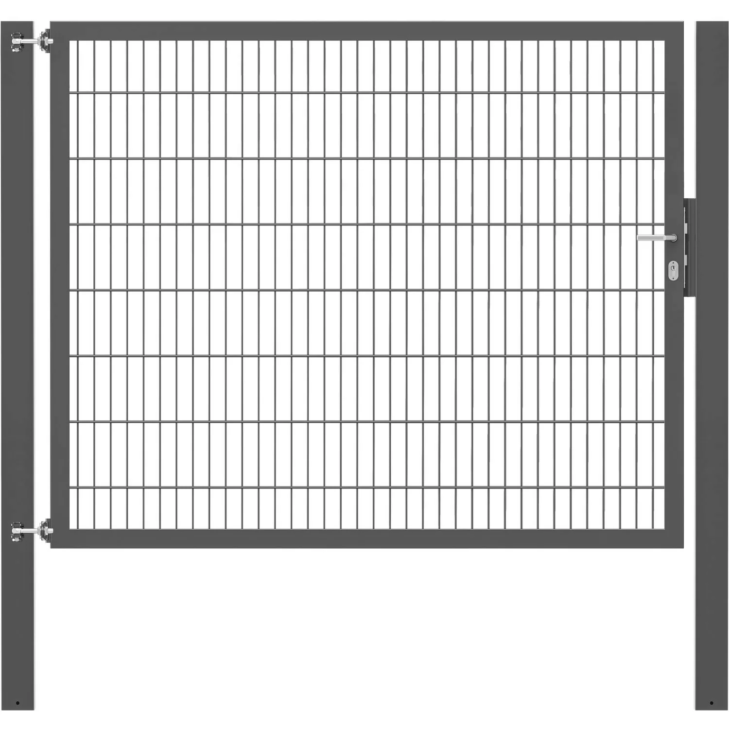 Einzeltor Flexo Plus 200 cm x 160 cm Pfosten 100 cm x 100 cm Anthrazit günstig online kaufen