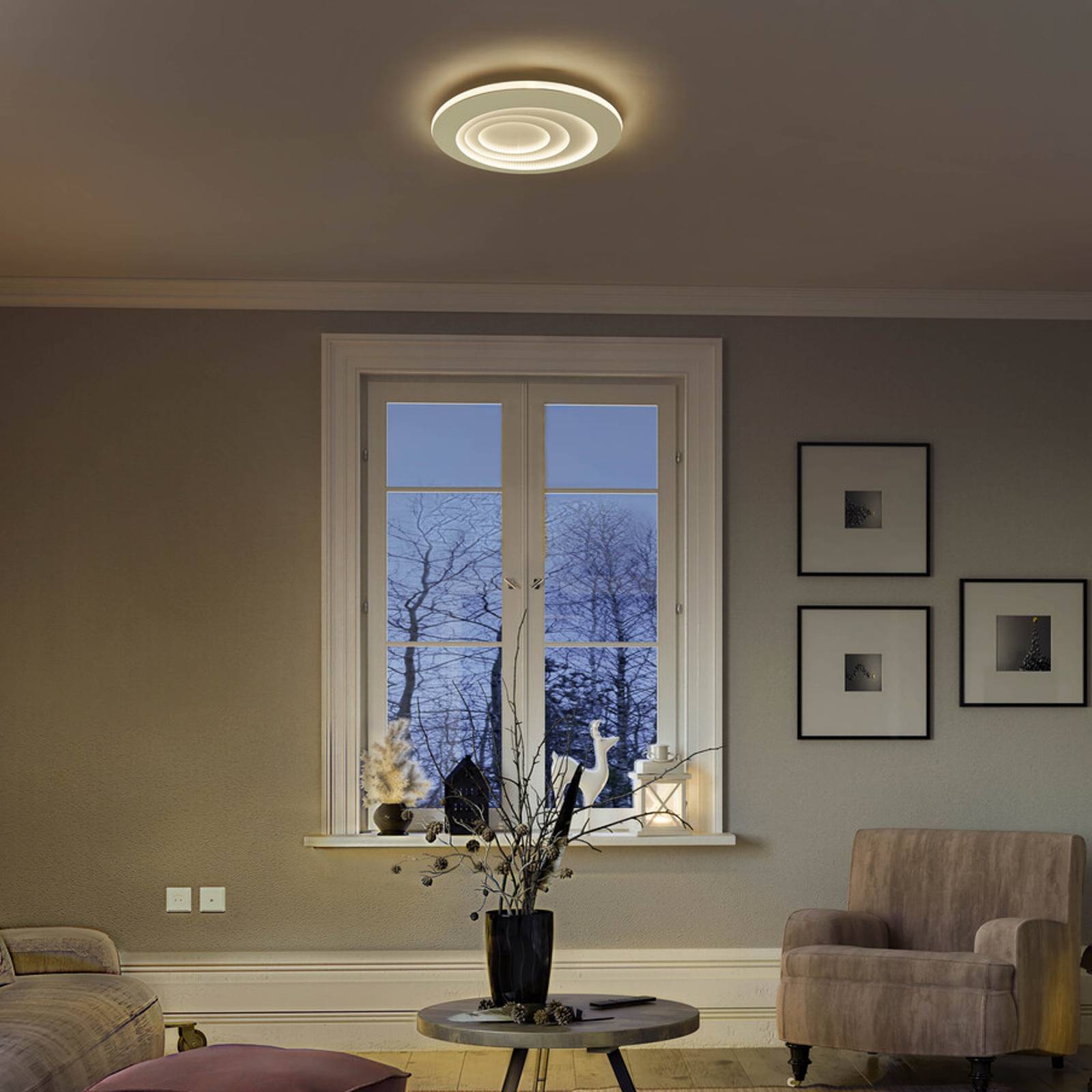 LEDVANCE Orbis Slim Spiral Round Deckenlampe Ø51cm günstig online kaufen