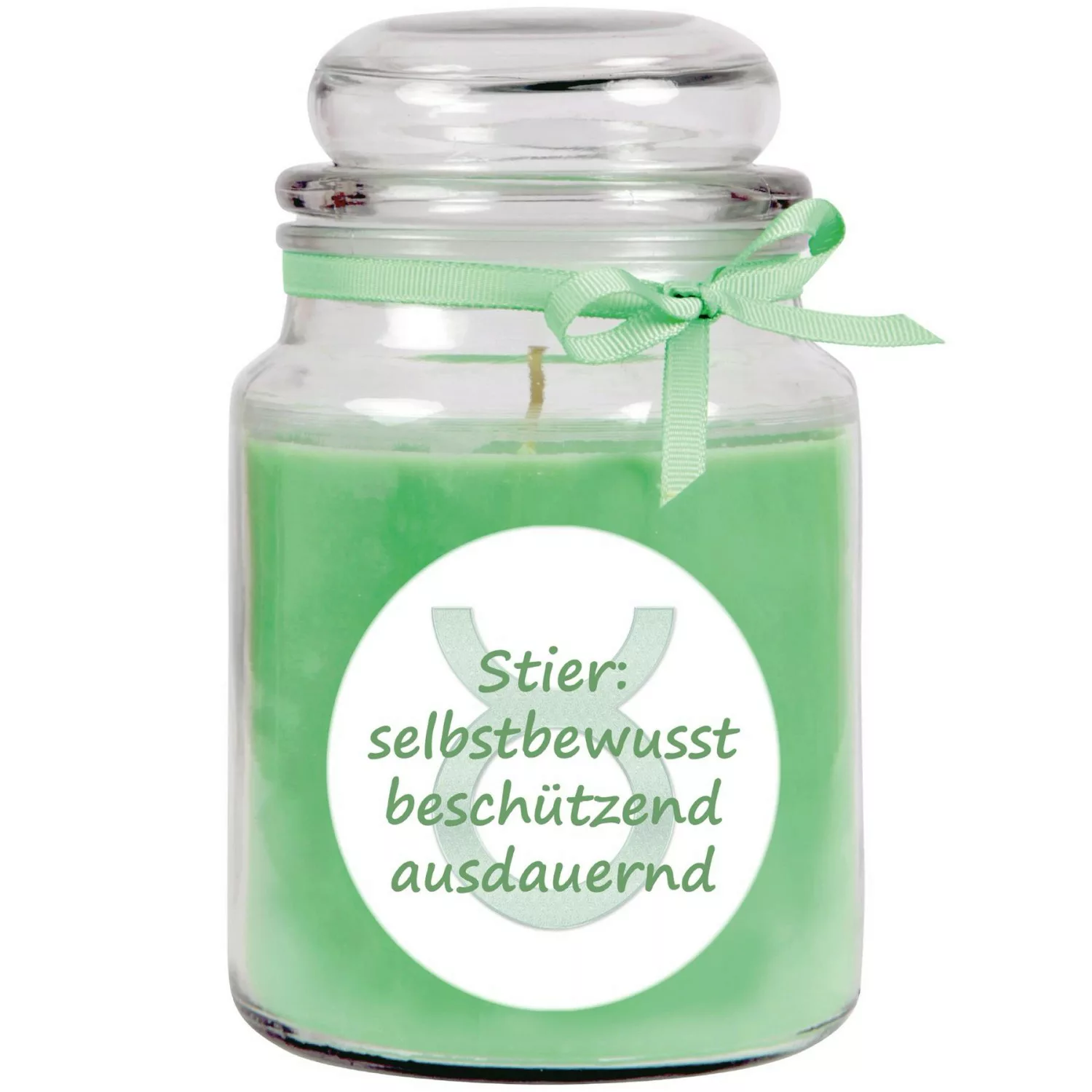 HS Candle Duftkerze & Glas Sternzeichen Coconut Limes 110 Stunden Stier günstig online kaufen