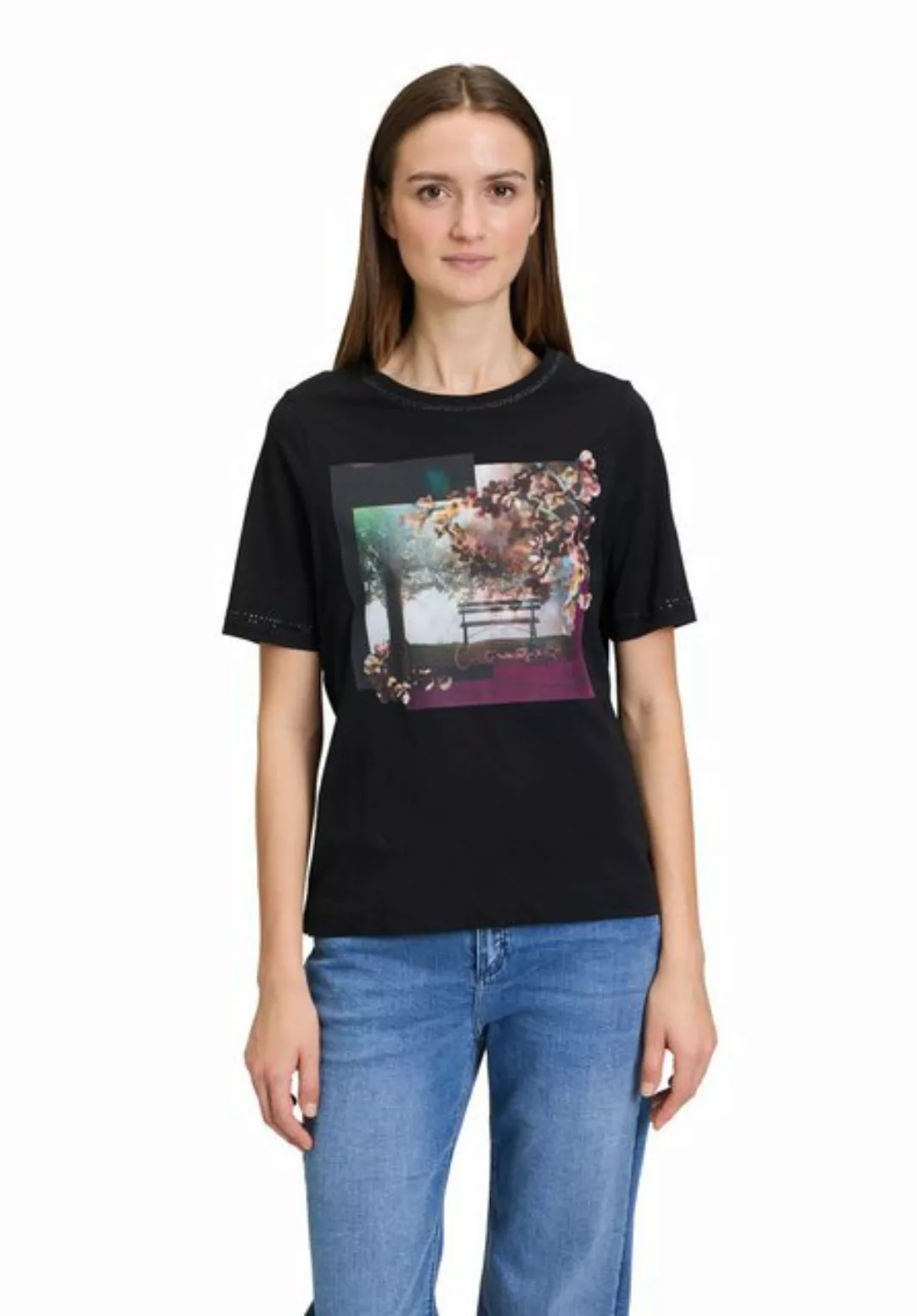 Cartoon Kurzarmshirt Cartoon Printshirt mit Rundhalsausschnitt (1-tlg) Plac günstig online kaufen