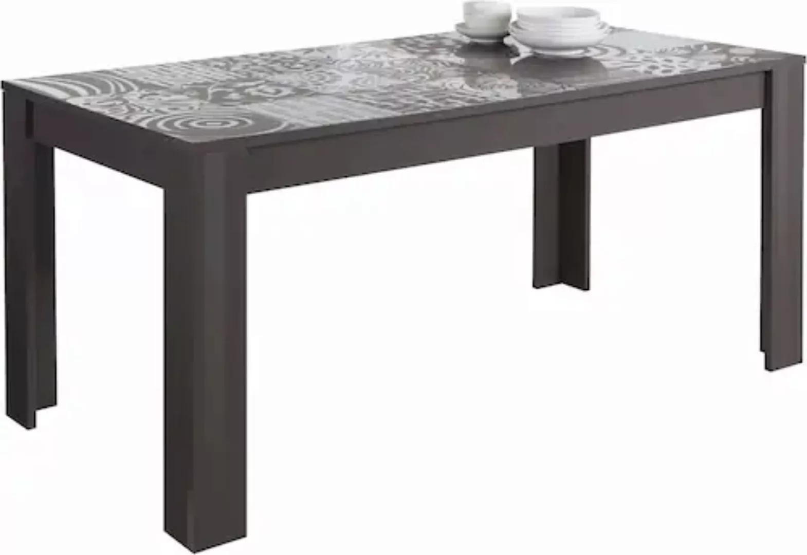 INOSIGN Esstisch »Miro«, Breite 180 cm mit oder ohne Ansteckplatten günstig online kaufen