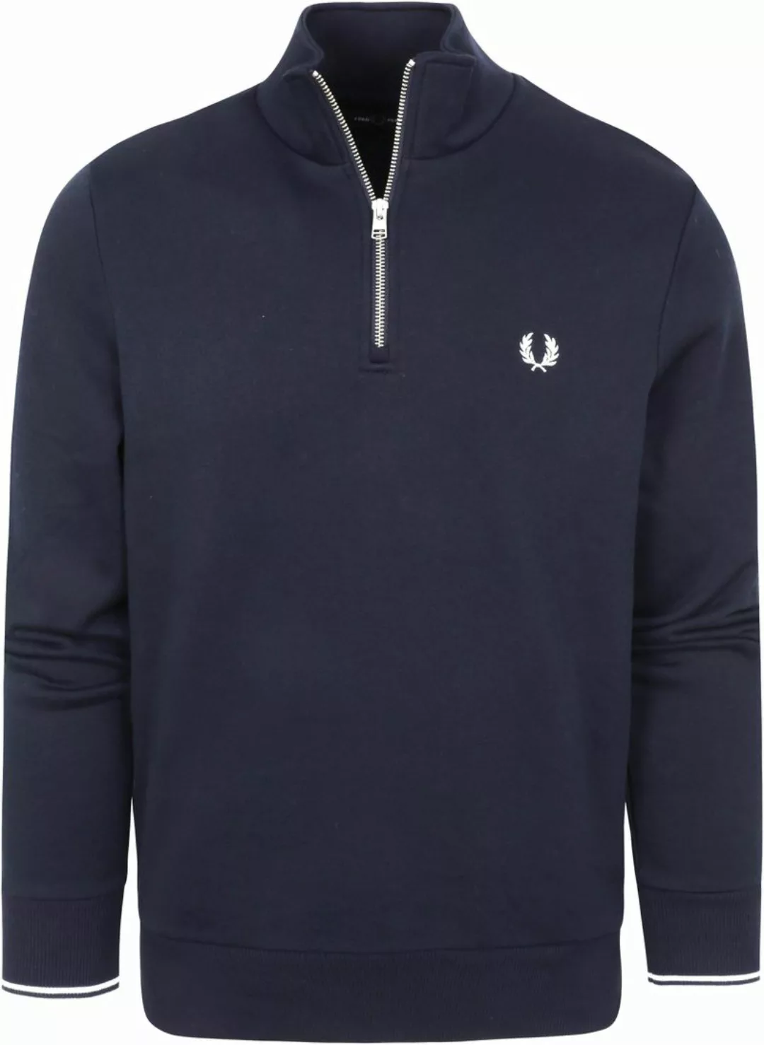 Fred Perry Half Zip Pullover Navy Blau - Größe XXL günstig online kaufen