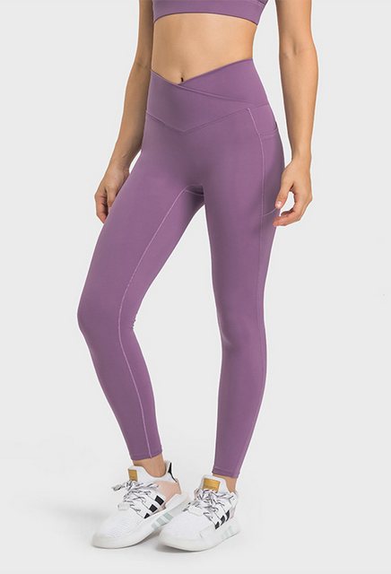 SEGUEN Leggings Hochelastische Neun-Punkt-Yogahose für den Hüftlift (Sport- günstig online kaufen