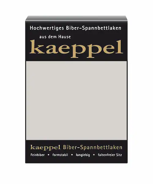 Kaeppel Spannbettlaken »Spannbettlaken Biber«, 100% Baumwolle, kuschelig we günstig online kaufen