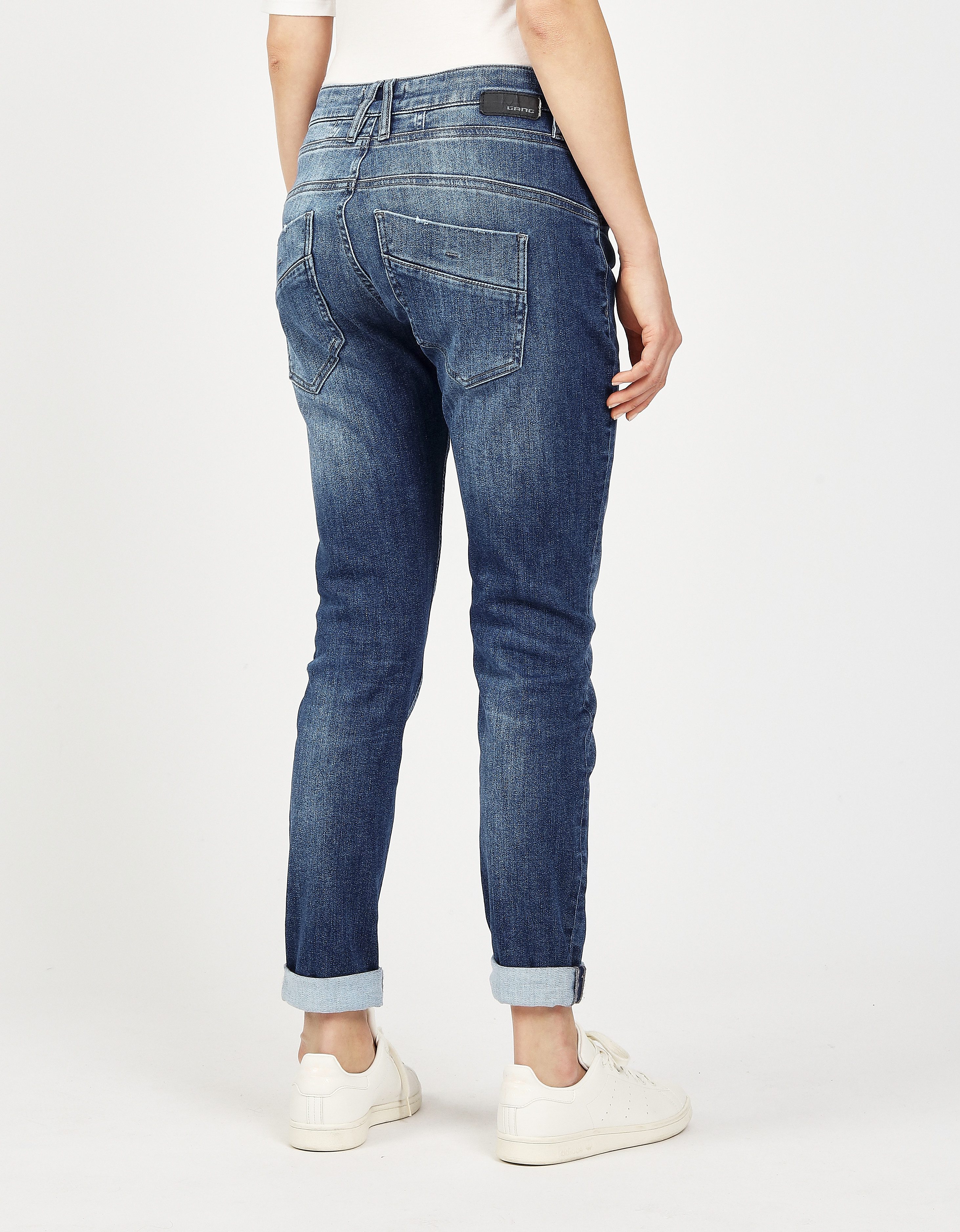 GANG 5-Pocket-Jeans 94GERDA aus Sweat Denim, günstig online kaufen