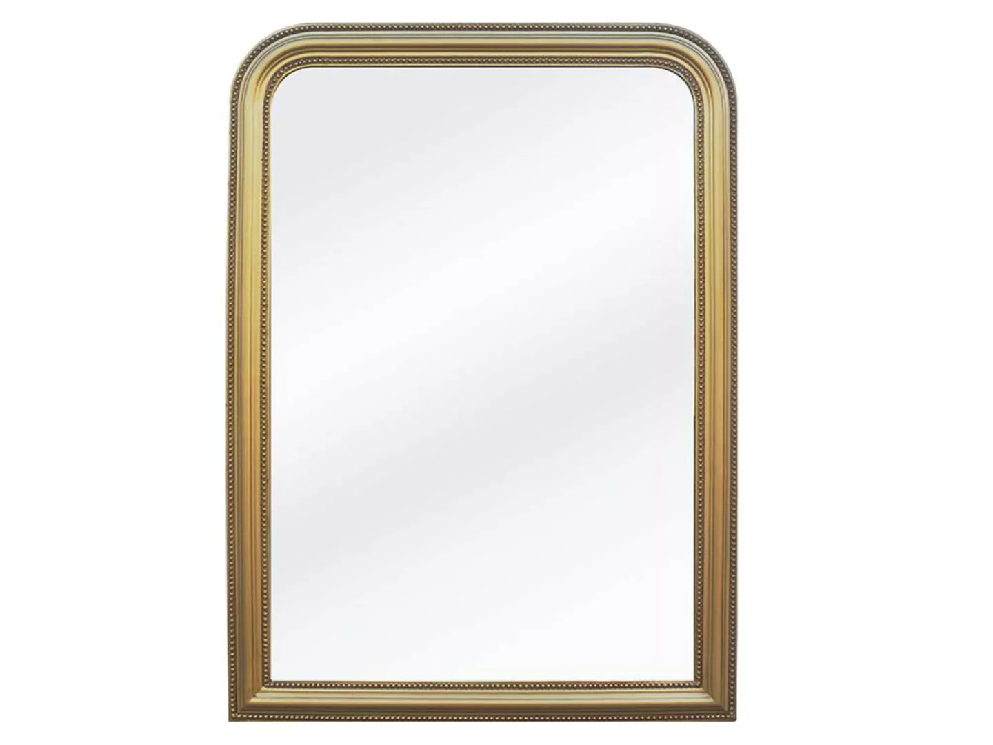 Spiegel Vintage - 80 x 110 cm - Paulowniaholz - Goldfarben - HELOISE günstig online kaufen