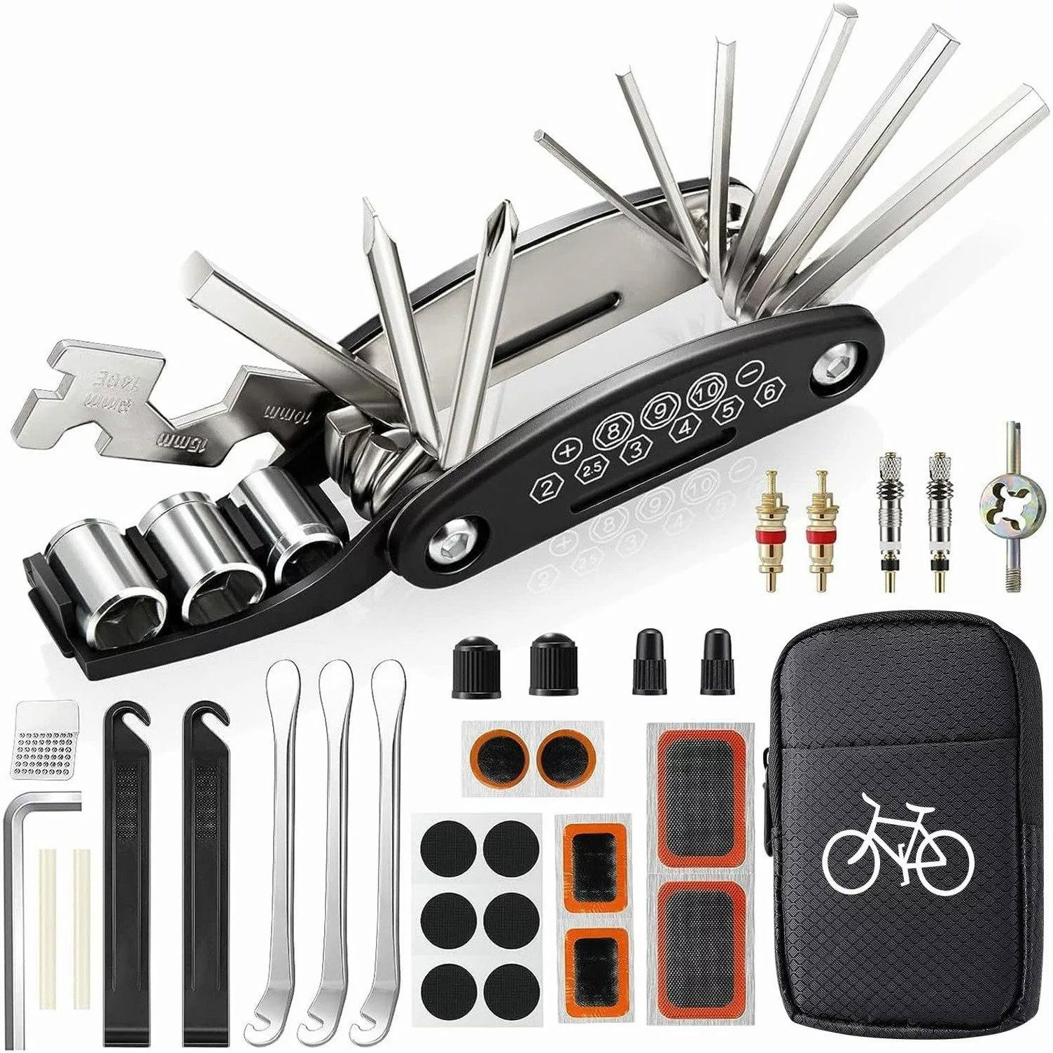 EXTSUD Fahrradwerkzeugset Fahrrad Reparatur Set, Reparatursatz, günstig online kaufen
