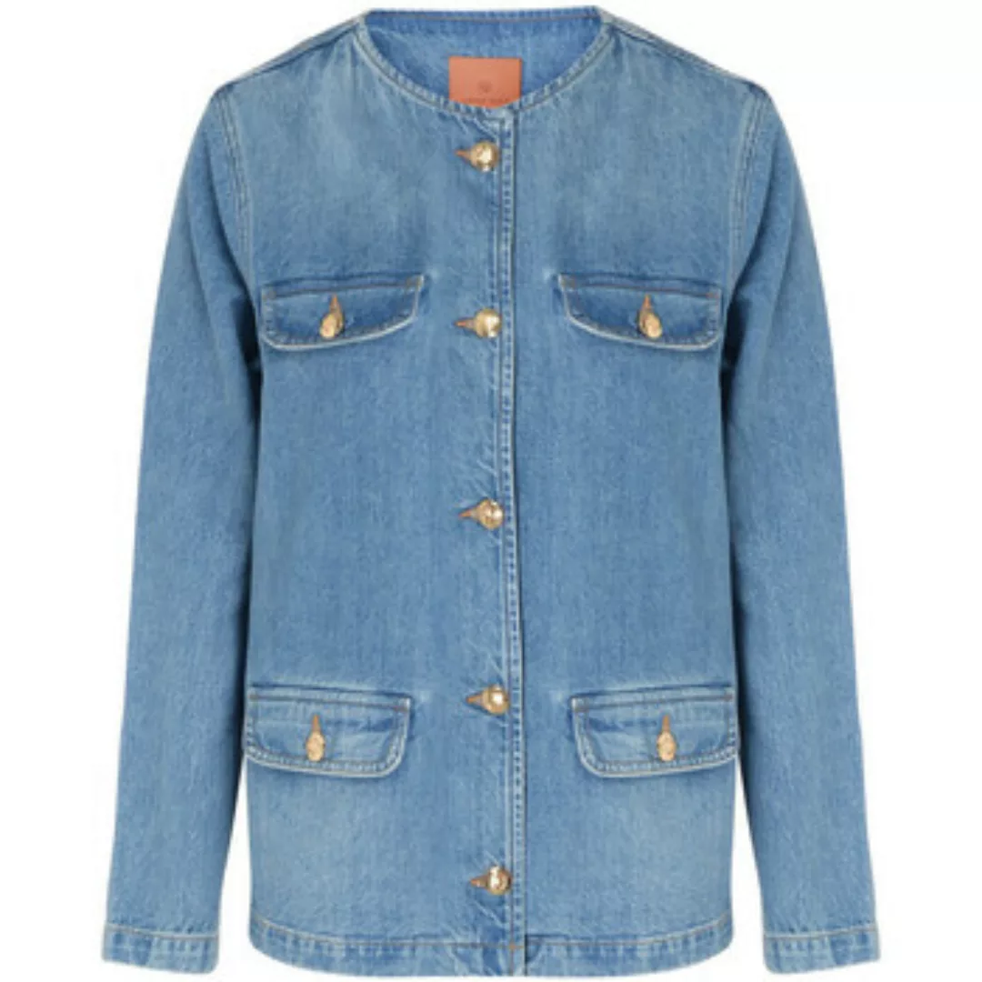 Anine Bing  Jacken Jacke Janet aus atlantikblauem Jeansstoff günstig online kaufen