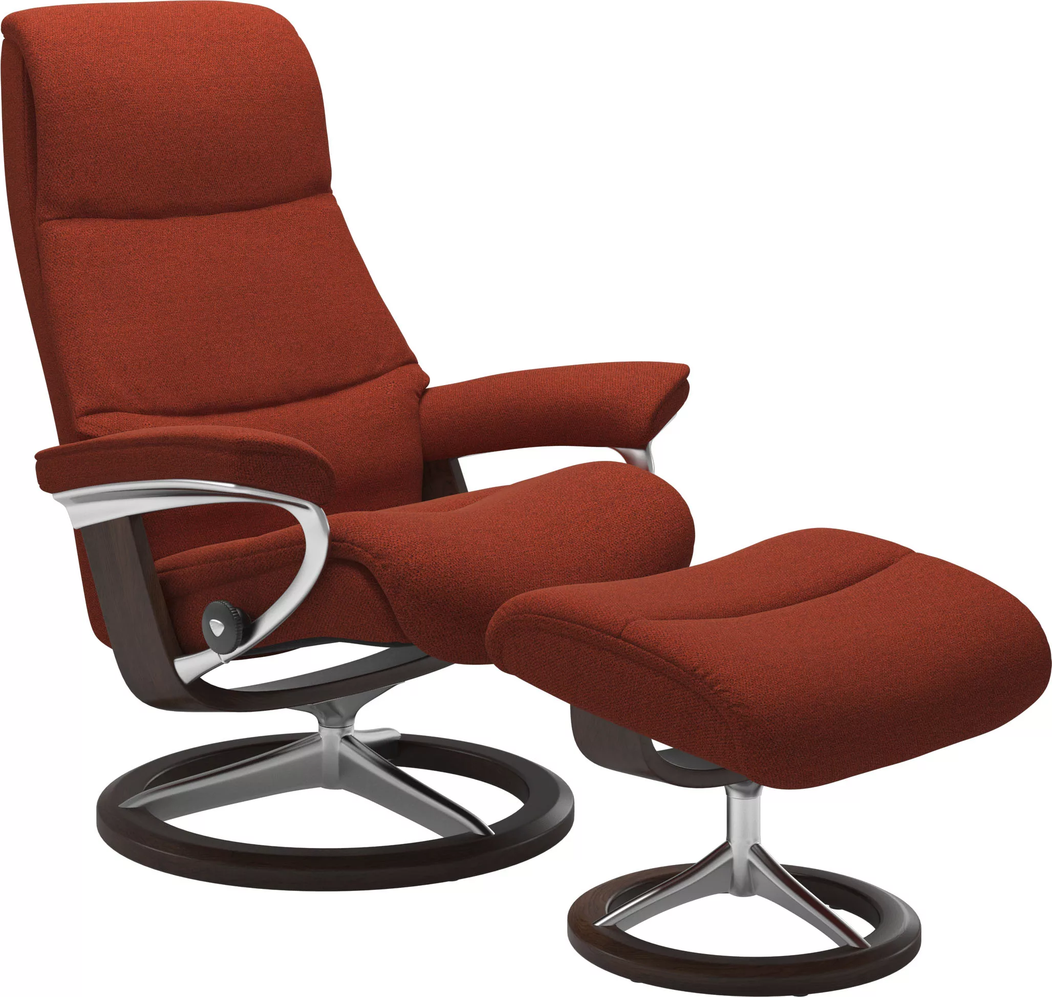 Stressless Relaxsessel "View", (Set, Relaxsessel mit Hocker), mit Signature günstig online kaufen