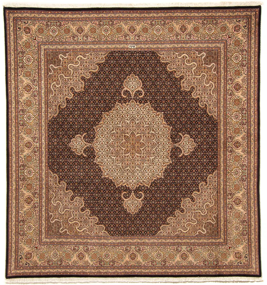 morgenland Orientteppich »Perser - Täbriz quadratisch - 210 x 200 cm - hell günstig online kaufen