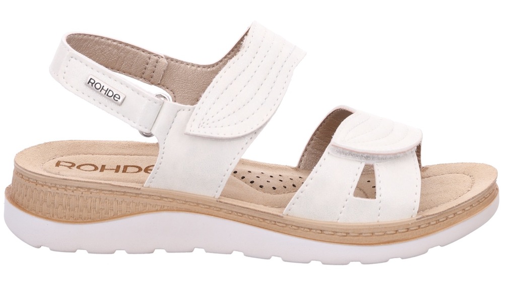 Rohde Riemchensandale "BAVIERA", Sommerschuh, Klettschuh, Sandale, Keilabsa günstig online kaufen