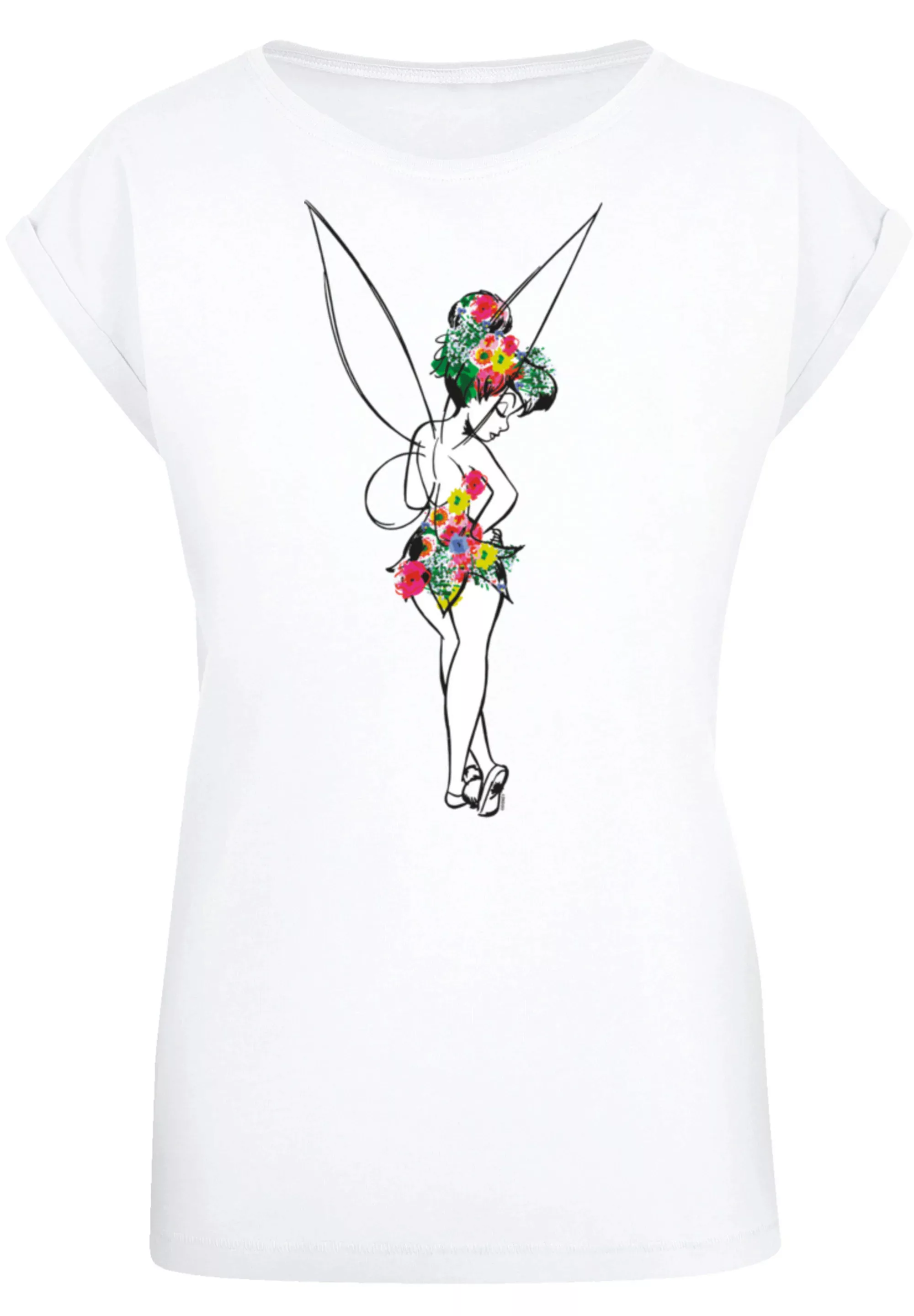 F4NT4STIC T-Shirt "Disney Peter Pan Flower Power" günstig online kaufen