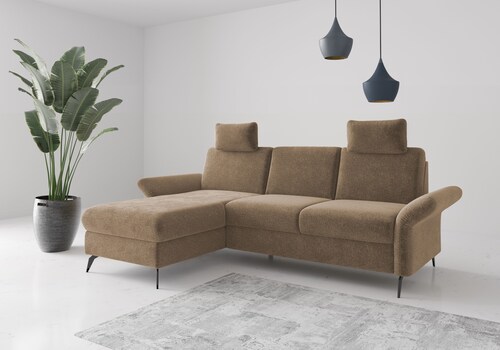 Home affaire Ecksofa "Rochelle", wahlweise mit Bettfunktion, Bettkasten und günstig online kaufen
