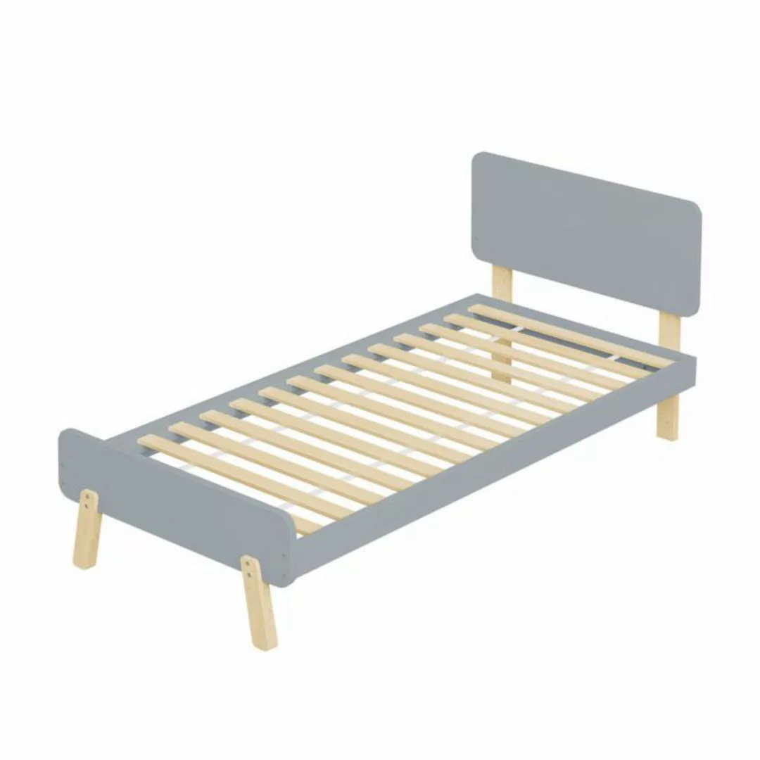 OKWISH Kinderbett Holzbett mit Lattenrost (niedliche und einzigartige Form günstig online kaufen