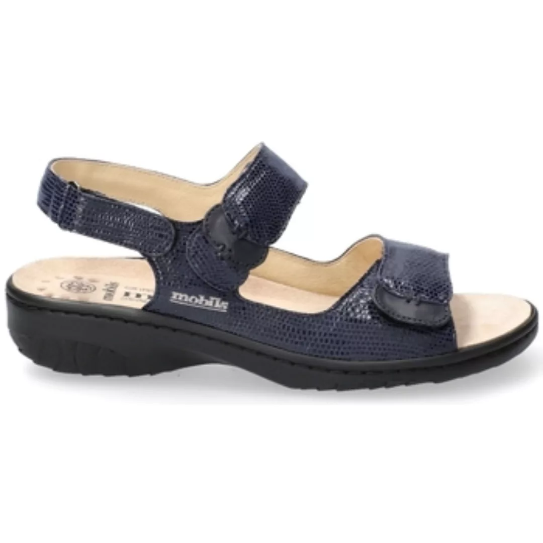 Mephisto  Sandalen Sandaletten GETHA OPALE 26245/SILK 7845 NAVY günstig online kaufen