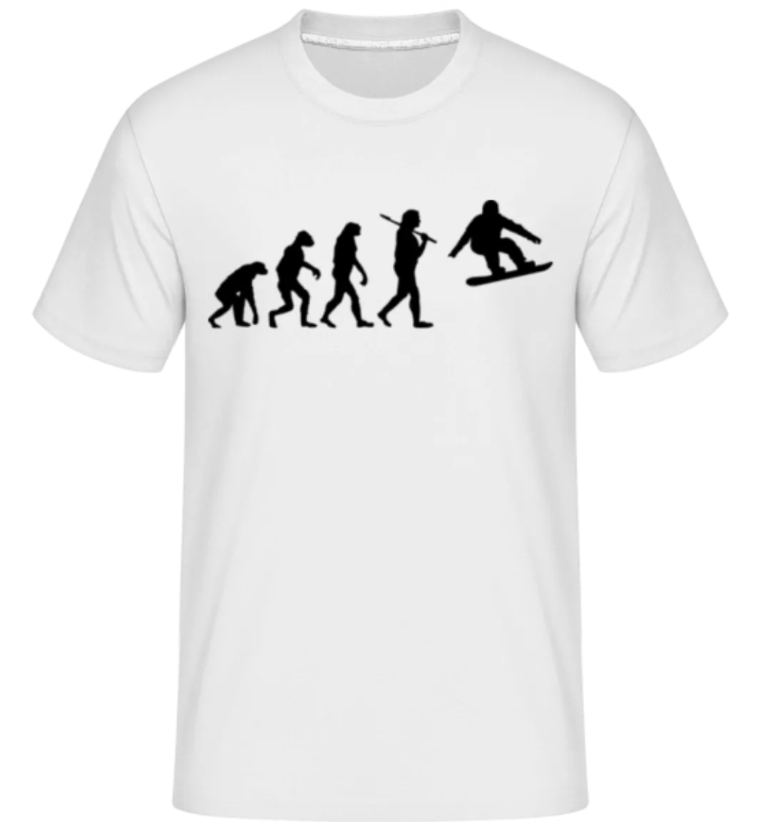 Evolution Of Snowboarding · Shirtinator Männer T-Shirt günstig online kaufen