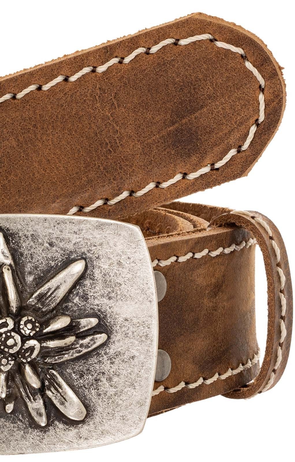 manid Lederwaren Ledergürtel 9340S115 günstig online kaufen