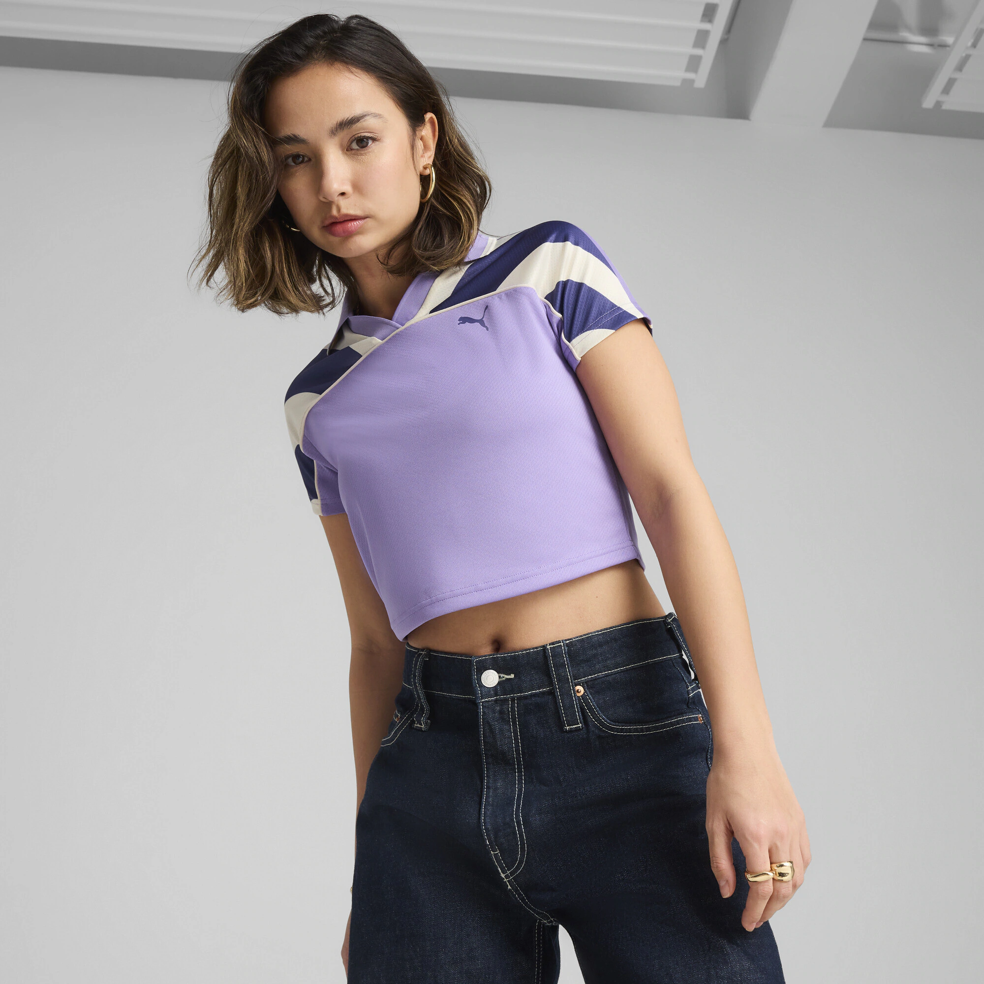 PUMA Trainingsshirt "FUTURE.PUMA.ARCHIVE Kurzes figurbetontes Fußballtrikot günstig online kaufen