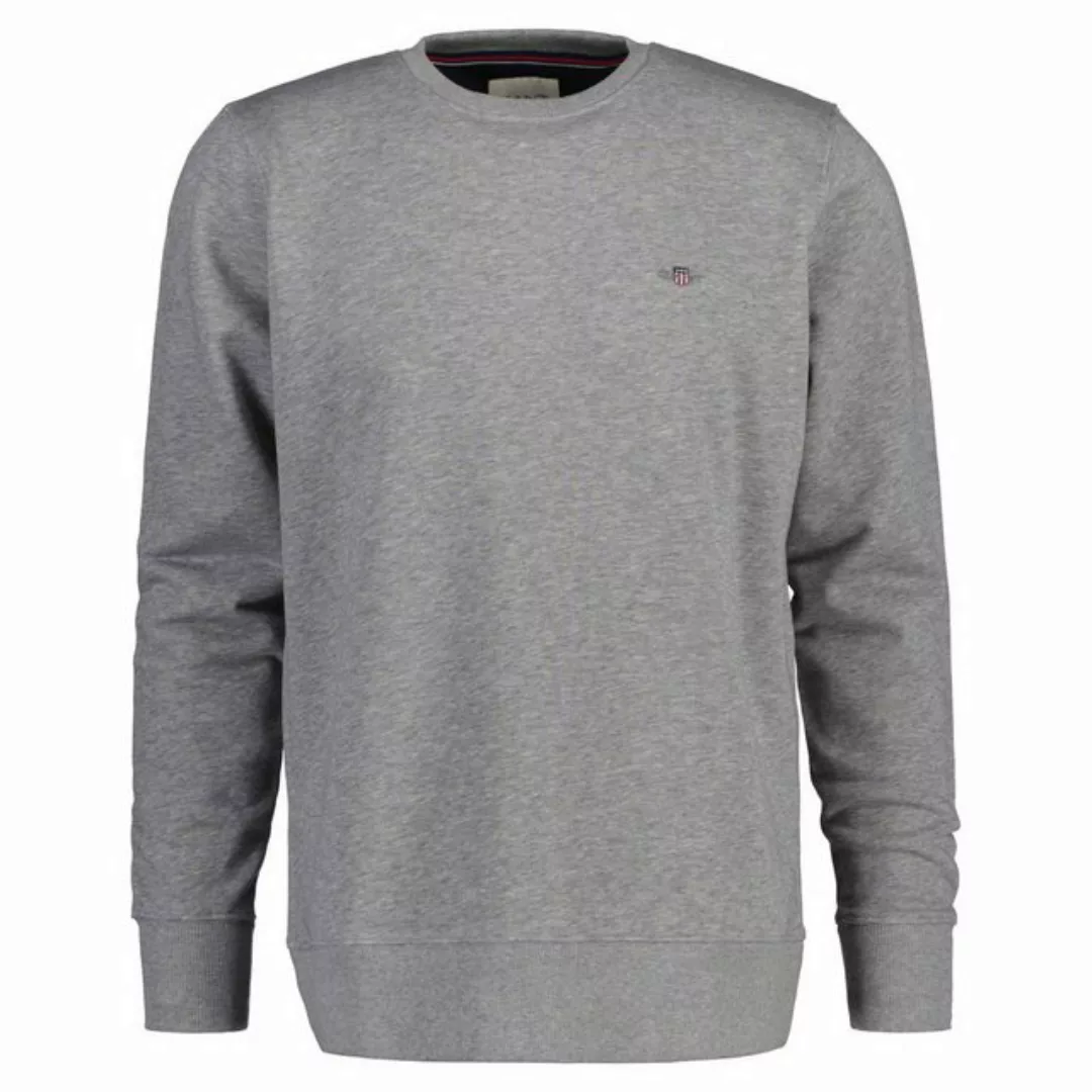 Gant Sweatshirt Herren Sweatshirt - REGULAR SHIELD C-NECK SWEAT günstig online kaufen