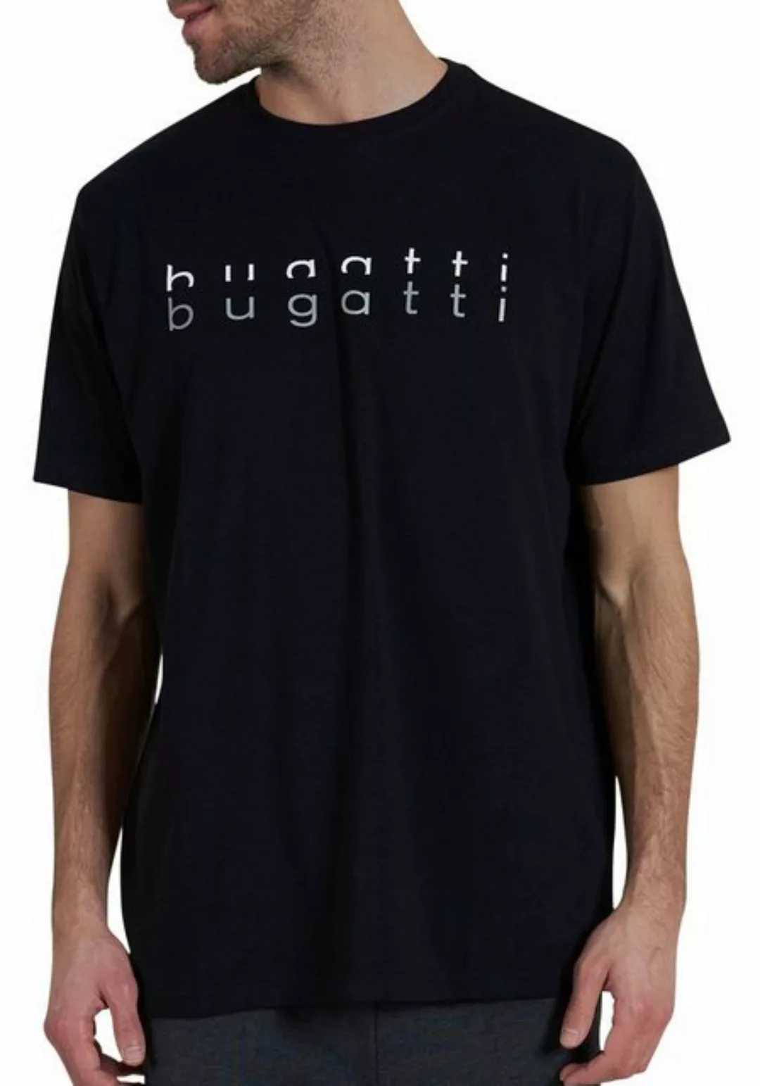 bugatti T-Shirt, mit angenehmen Tragekomfort günstig online kaufen