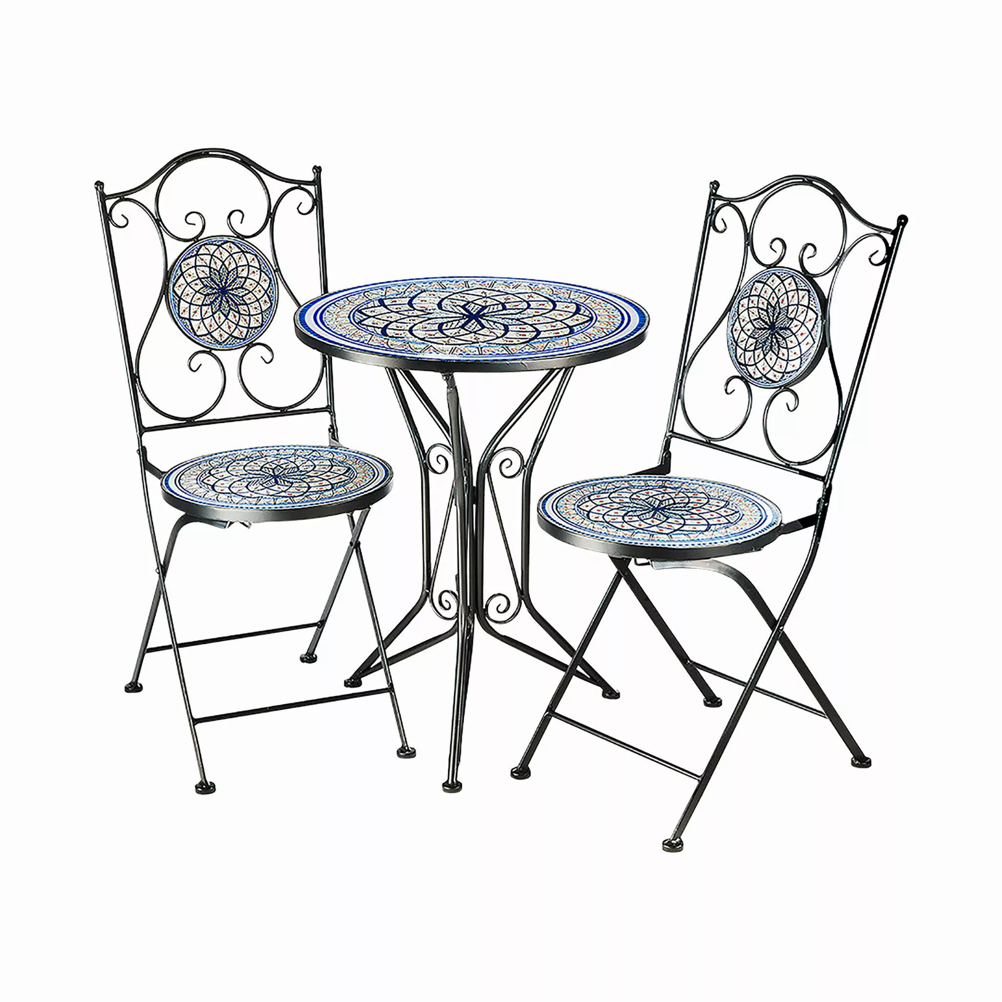 Kobolo Balkonset Sitzgruppe Gartenmöbel Tisch Stühle günstig online kaufen